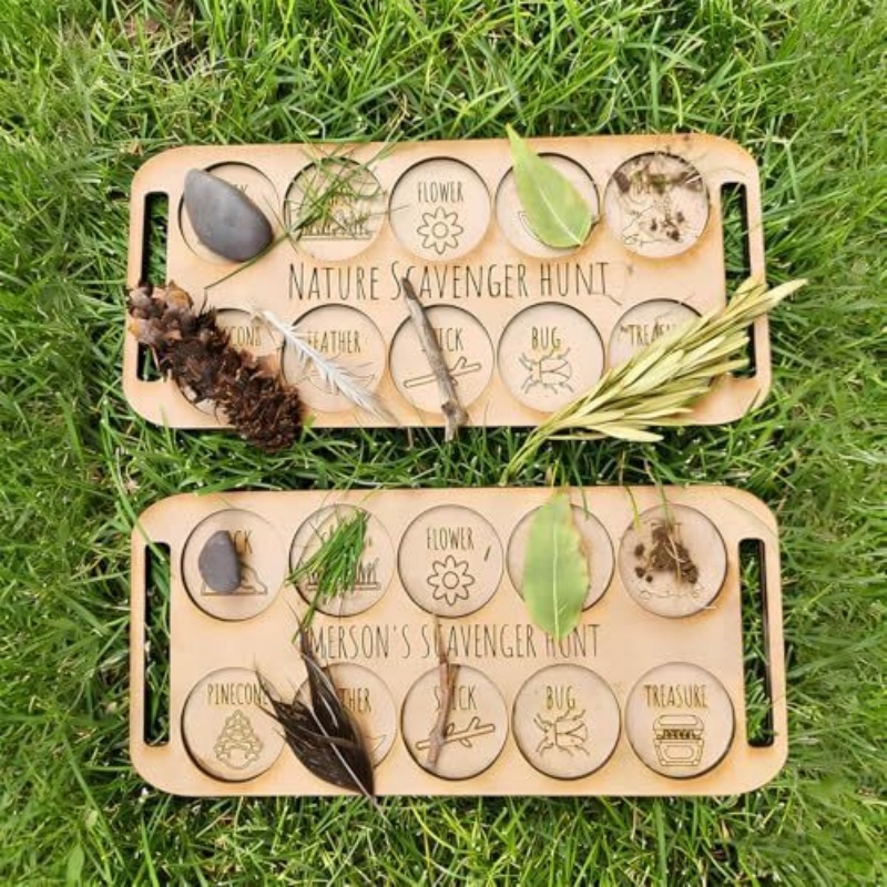 Outdoor Hunting Games For Kids - لوح خشبي محمول لصيد الحشرات، لعبة