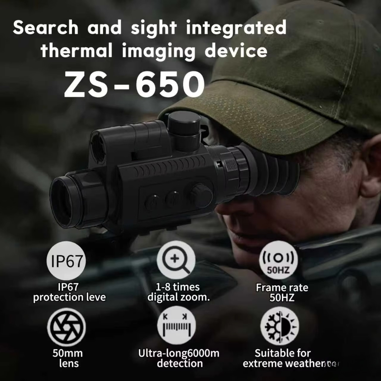 RJ ZS-650 مشهد تصوير حراري مقا - مراجعة Hunting & Outdoor Supplies Carterton وسعره