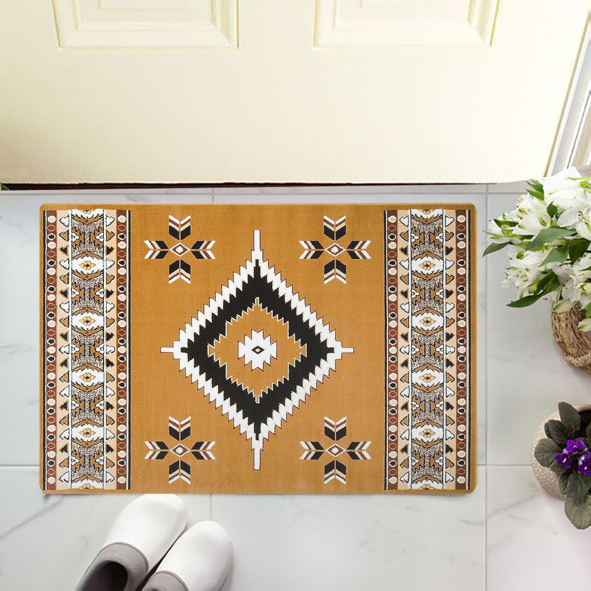 سجادة باب من الفلانيل بتصميم ر - مراجعة Hunting Outdoor Rug وسعره
