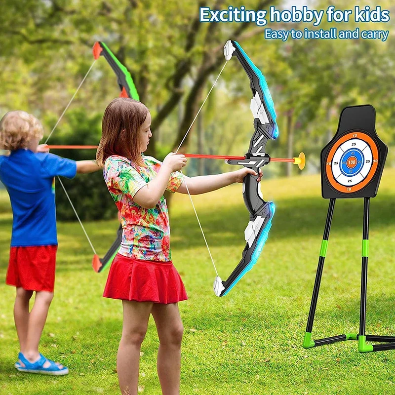 القوس والسهام للأطفال أطفال قو - مراجعة Outdoor Hunting Games For Kids وسعره