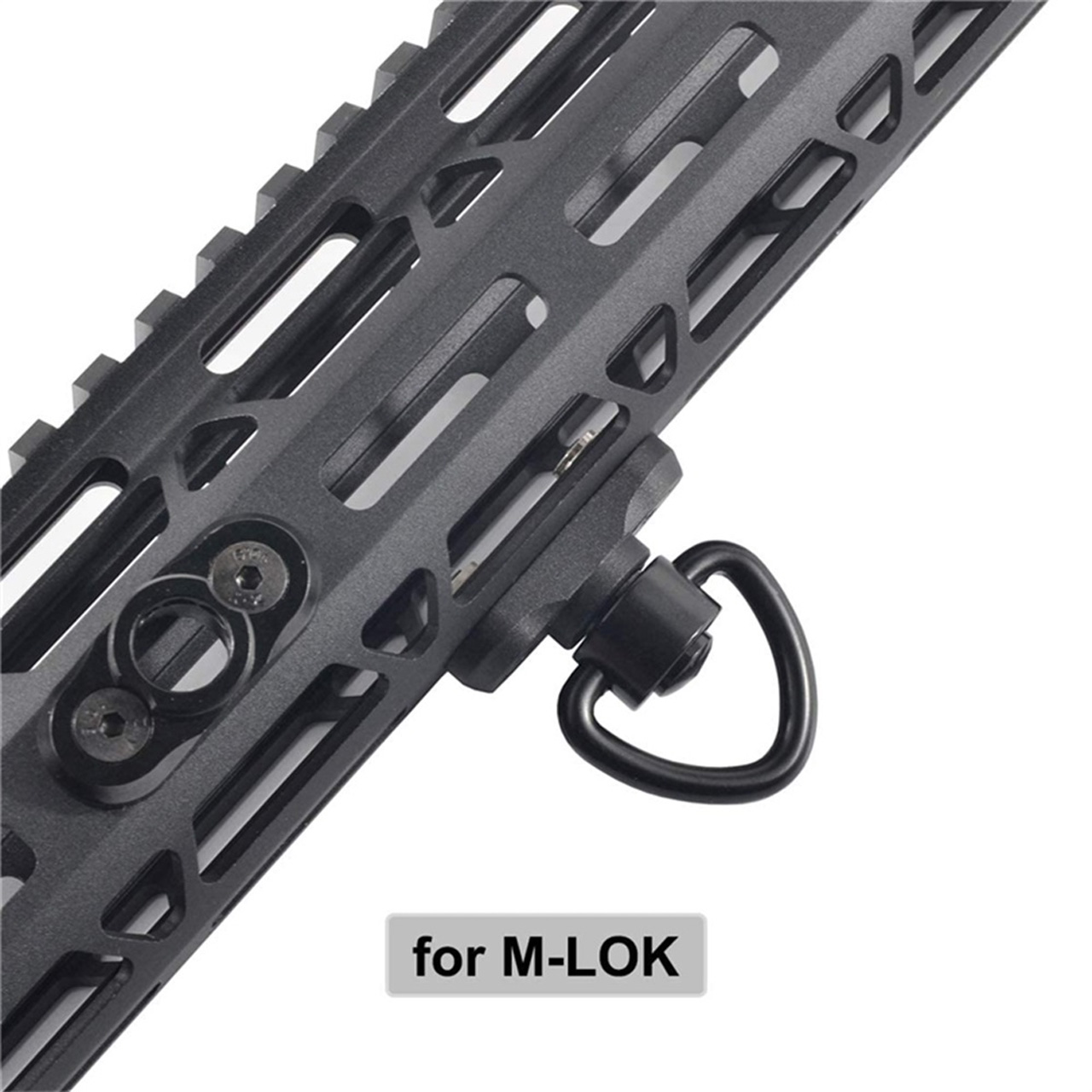 2 قطعة زر ضغط البندقية QD الإص - مراجعة Rifle Sling Swivel وسعره