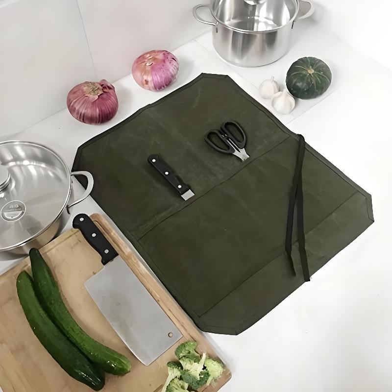 حقيبة سكاكين الشيف من القماش ا - مراجعة Outdoor Hunting Kitchen وسعره
