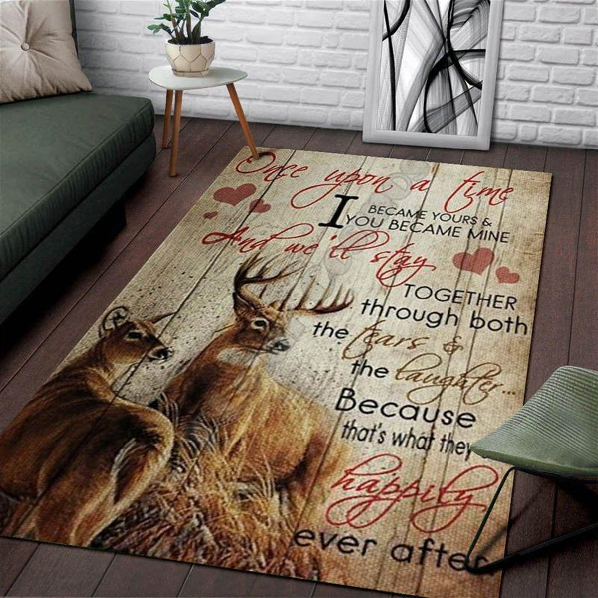 سجادة بتصميم منطقة صيد الغزلان - مراجعة Hunting Outdoor Rug وسعره