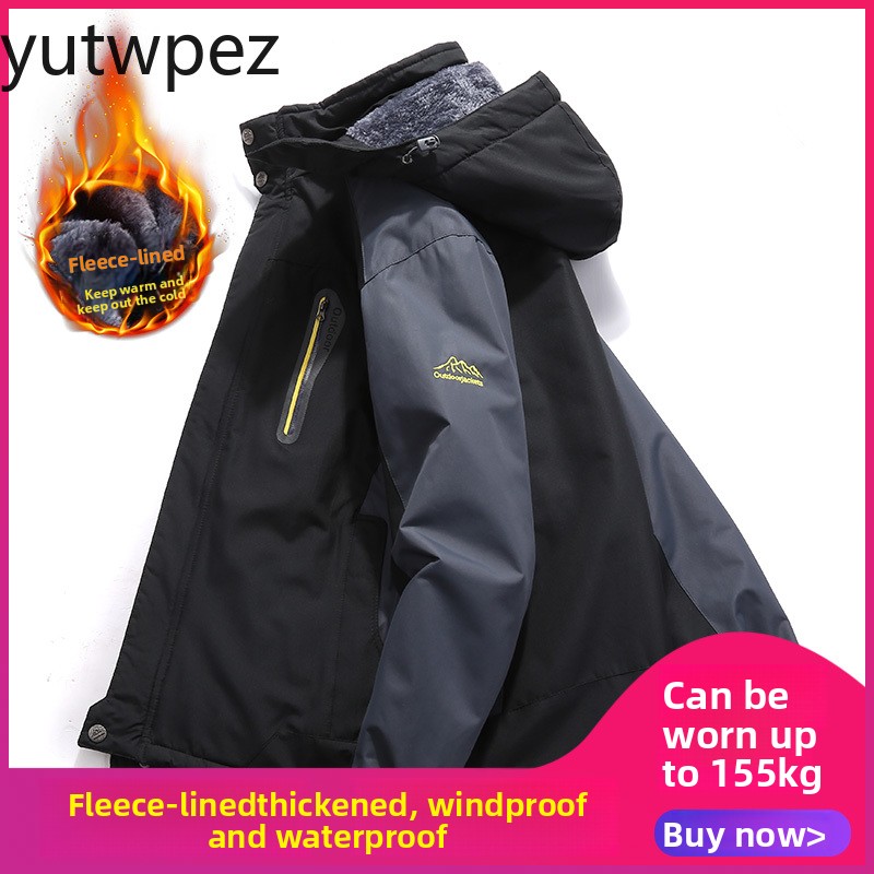 جاكيت شتوي رجالي سميك دافئ مقا - مراجعة Outdoor Hunting Coat وسعره